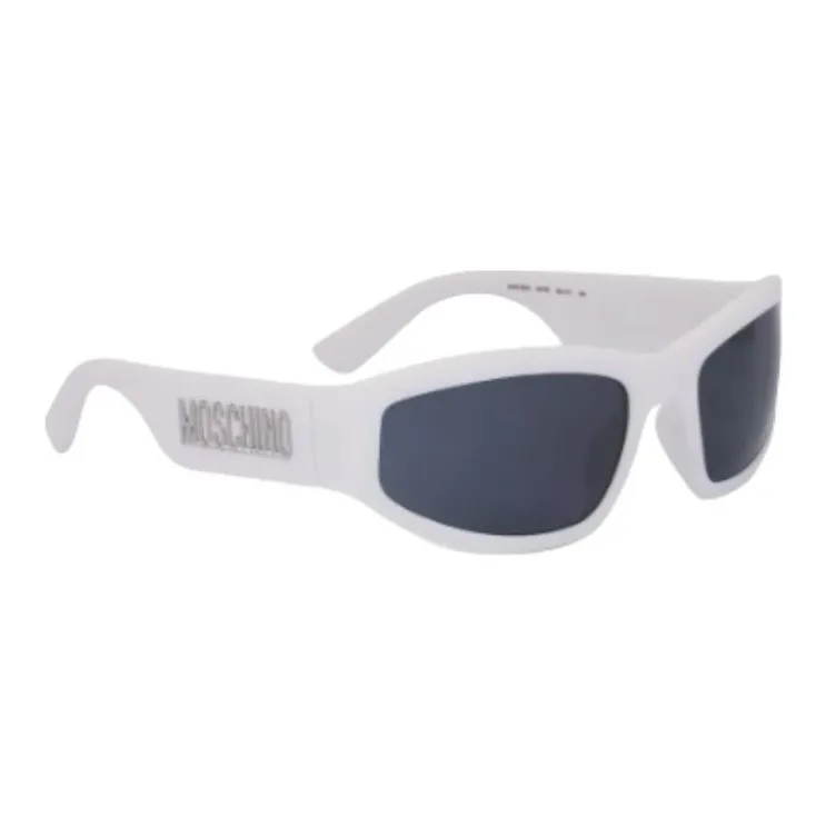 MOSCHINO Biker style Frame Sunglasses-2