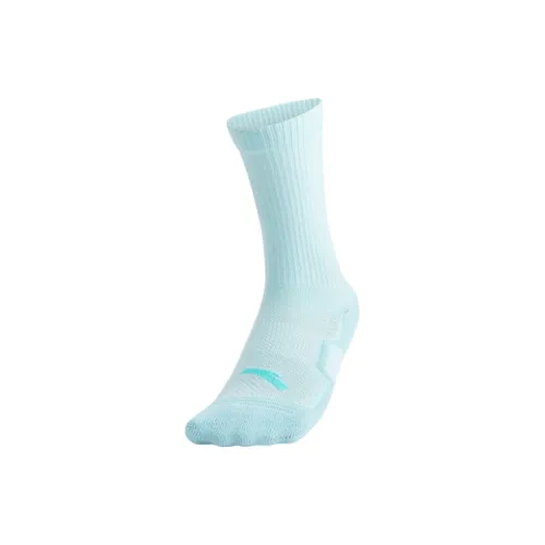Anta Billiard Socks Unisex 1 Pack Keling Blue / Clear Water Blue