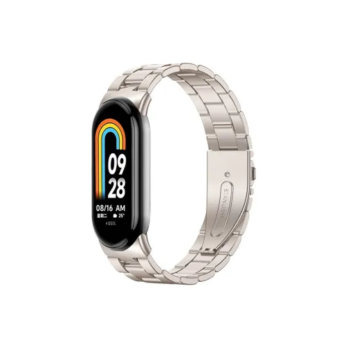 Yu Qing Compatible Xiaomi Smart Band 9/8/7 All NFC Version Smart Wristband Xiaomi Compatibility Watch Band 165mm Metal
