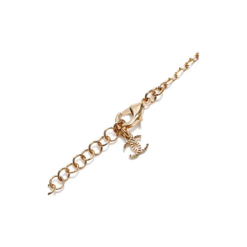 CHANEL 2024 Cc Block Necklace-2
