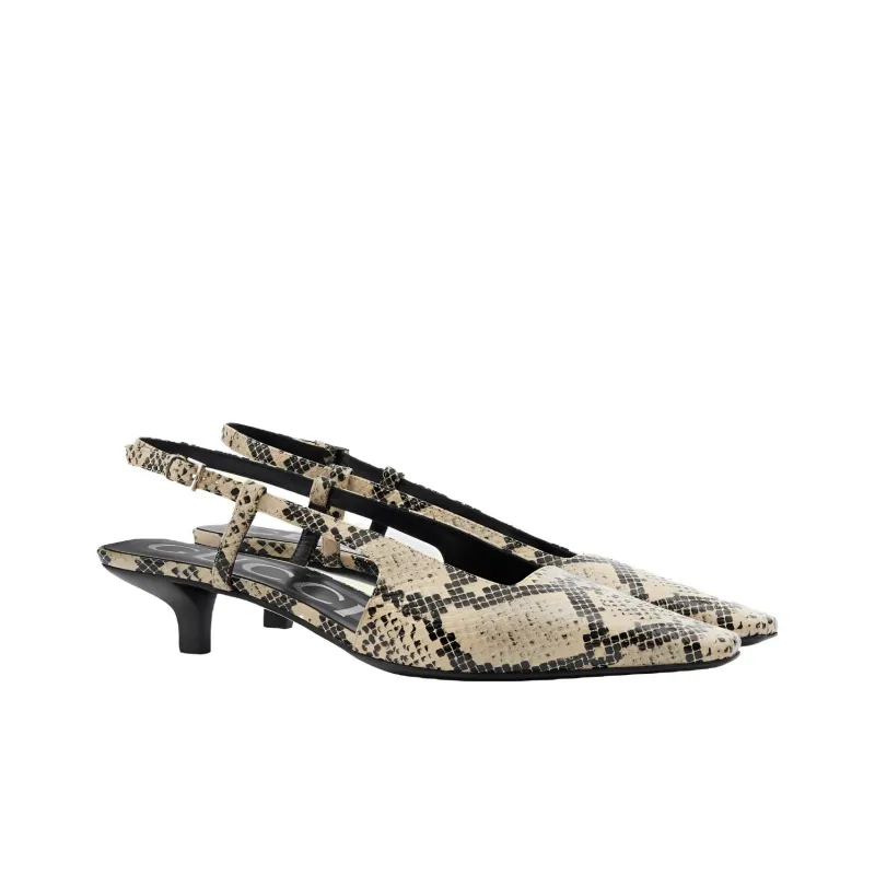 GUCCI High Heels Women's Beige Brown-2