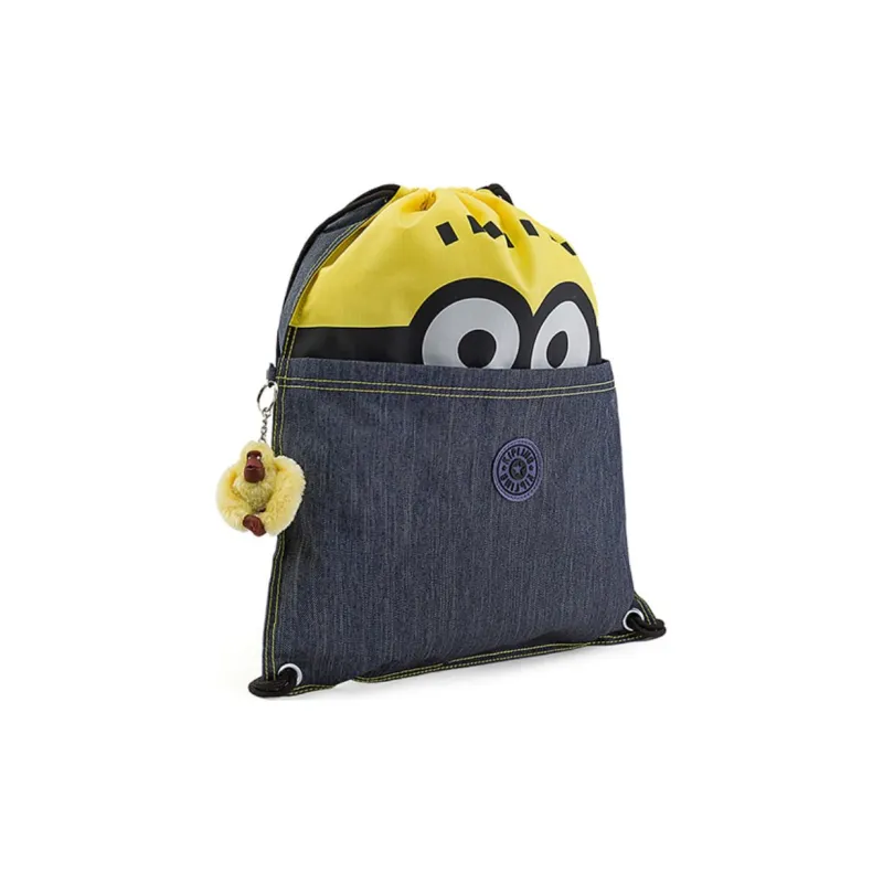 Kipling Polyester Backpack Large Size Unisex Yellow-1