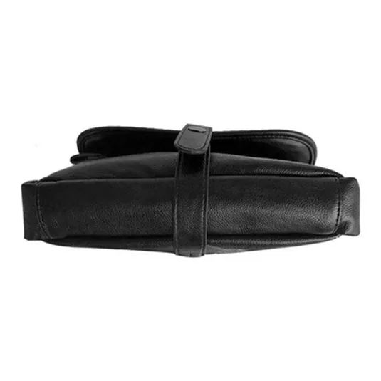 TTaG．baG PU Crossbody Bag Regular Men's Black/Plaid-3