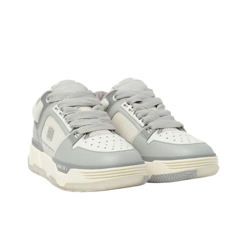 AMIRI MA 1 Low Top Skateboard Shoes Men's Gray-2