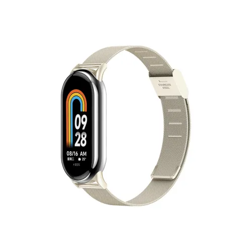Yu Qing Compatible Xiaomi Smart Band 9/8/7 All NFC Version Smart Wristband Xiaomi Compatibility Watch Band 185mm Metal