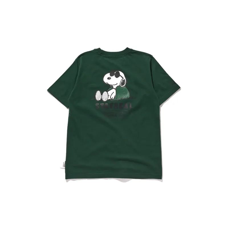 STAYREAL Snoopy Be Like Multicolor T Shirt Unisex-1