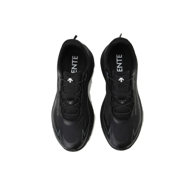 DESCENTE City Lift Slip Resistant Low Top Running Shoes Unisex Black-2