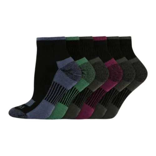 Dickies Mid-Calf Socks Women's 6 Pack Black