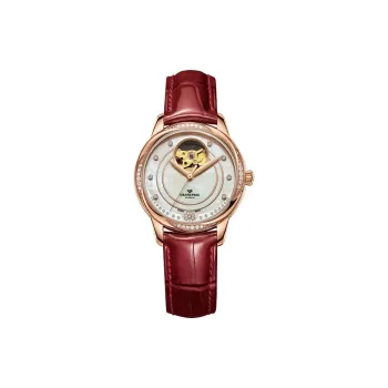 GRAND PRIX Automatic Mechanical Movement Women's Watch Watch Mother-of-Pearl Color Watch Dial