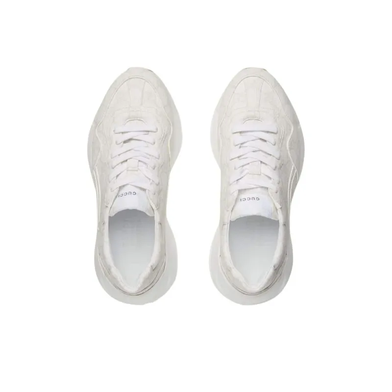 GUCCI Women's Rhyton 'White Monogram' Women's-3