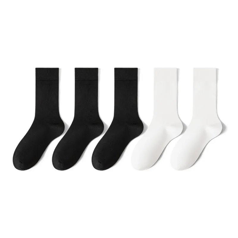 MIIOW Knee High Socks Men's 5 Pack-12