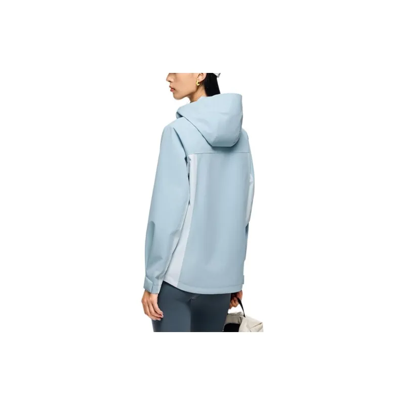 Anta Variety Training Collection Jackets Coats Women's Crab Shell Green/Fantasy Blue-1