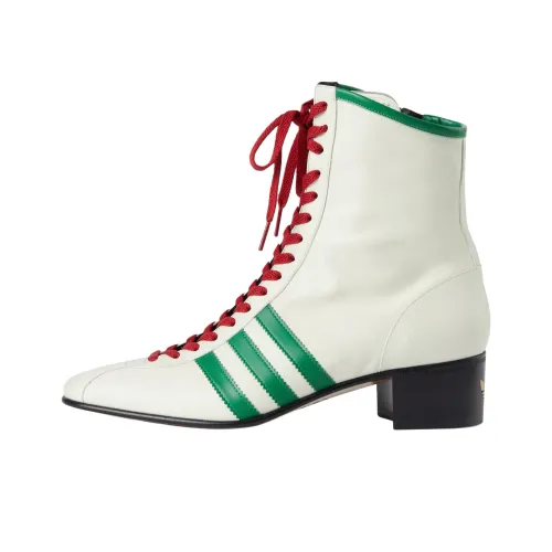 Adidas Originals X GUCCI Ankle Boots Men Beige