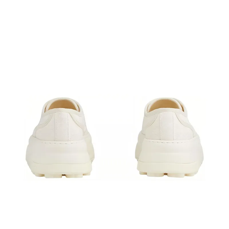 GUCCI Stylish Skateboarding Shoes Women's White-5