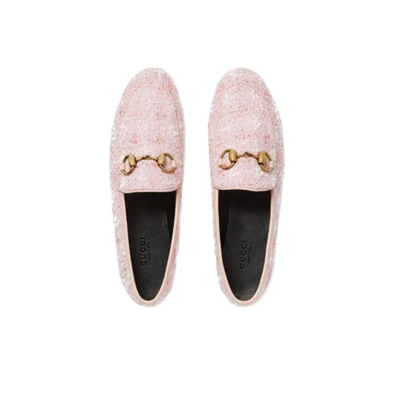 GUCCI Jordaan Casual Single Shoes Women's Pink-3
