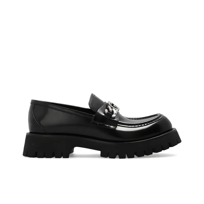 GUCCI Loafer 'Interlocking G Black'-1