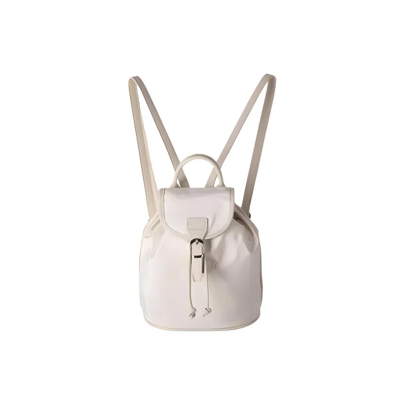 TTaG．baG Nylon Backpack Regular Women's Ecru/Black/Coffee/Dark Brown-0