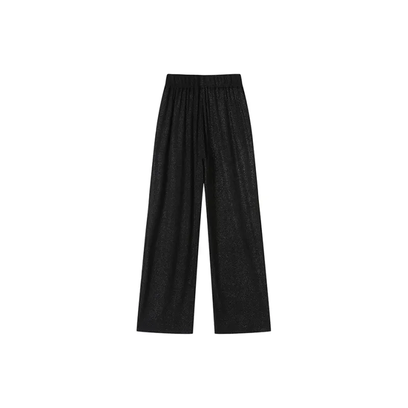 ANDREA MARTIN Casual Pants Women's Black-1