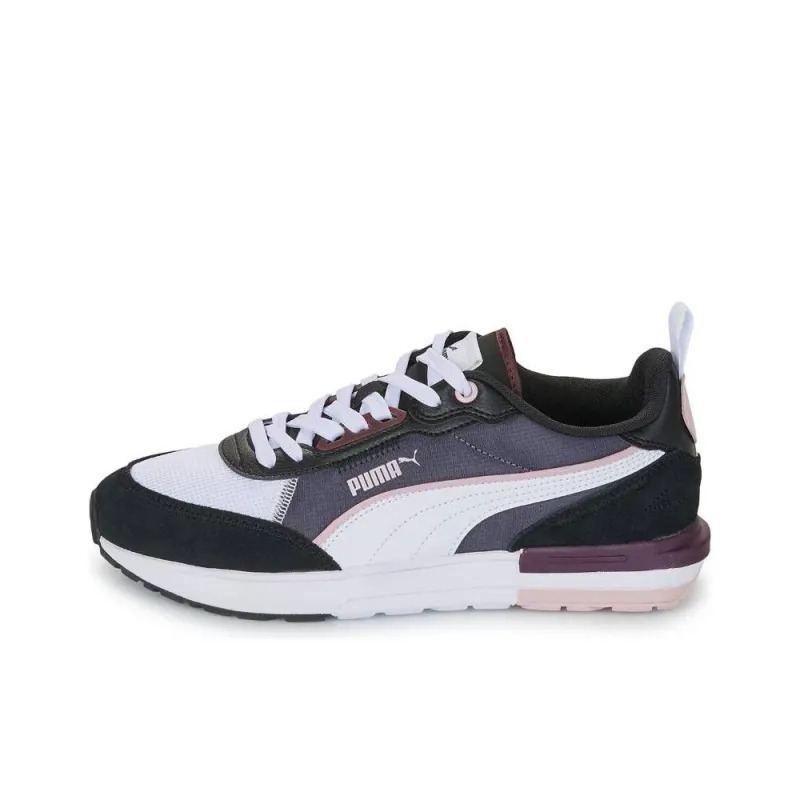 PUMA R22 Slip Resistant Low Top Casual Shoes Unisex Black-0