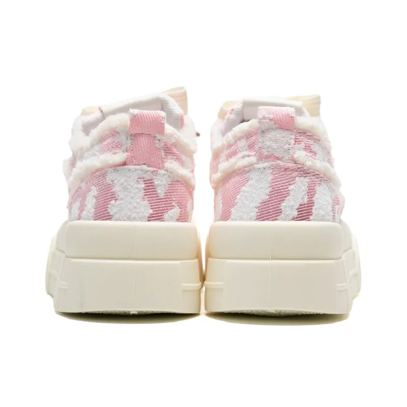 Circle Small Wear Resistant Breathable Height Increasing Coverage Low Top Casual Shoes Women's-19