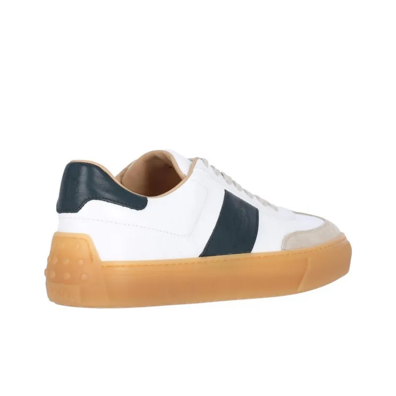 TOD'S Log Embossed Lace Up Sneakers-3