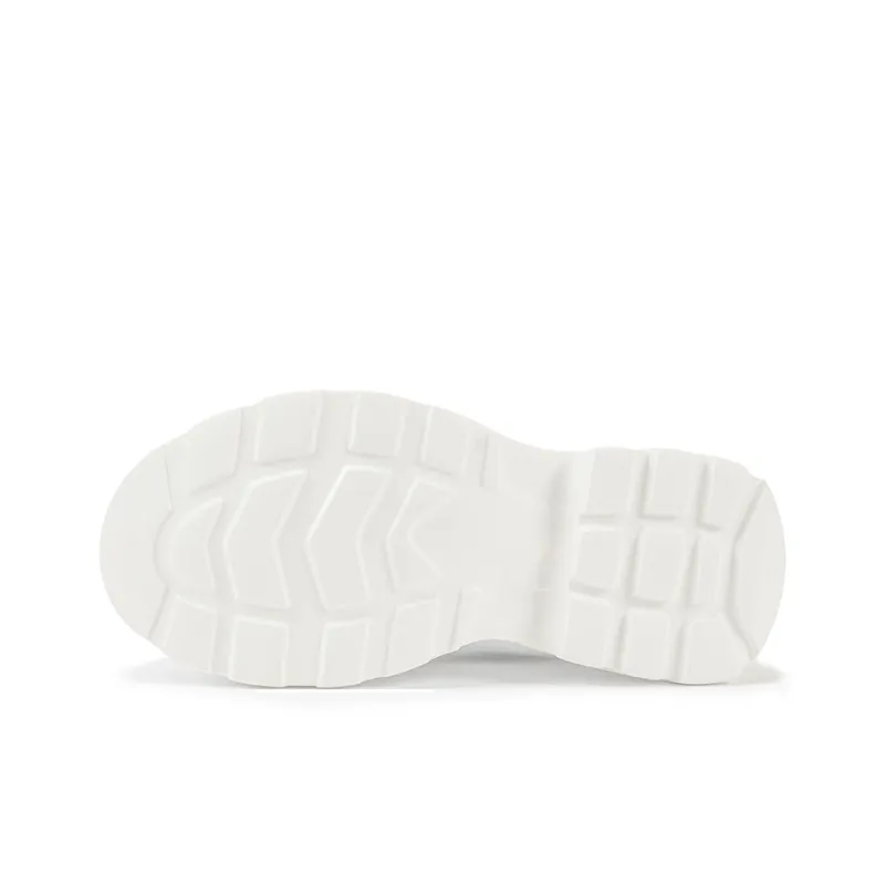 GG CC Chunky Sneakers Women's Low Top Black/White-4