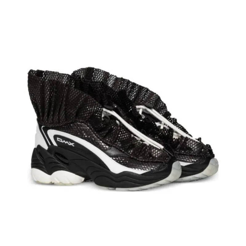 Reebok Dmx Ruffle Lace-up Sneakers Women's-2