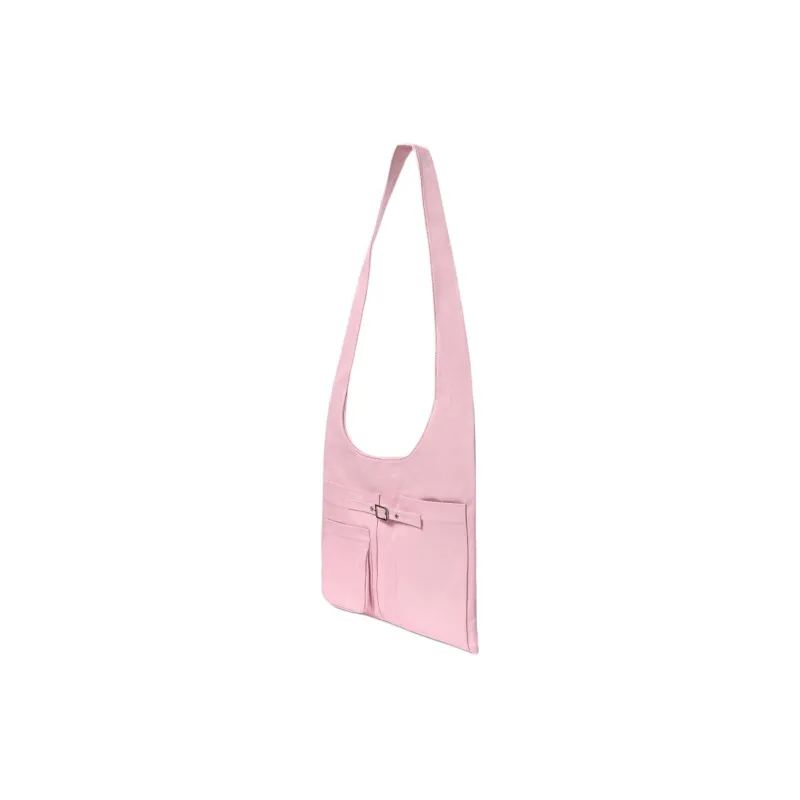 Gimaguas Cotton Fabric Portable Crossbody Bag, Shoulder Bag Women's Pink-1