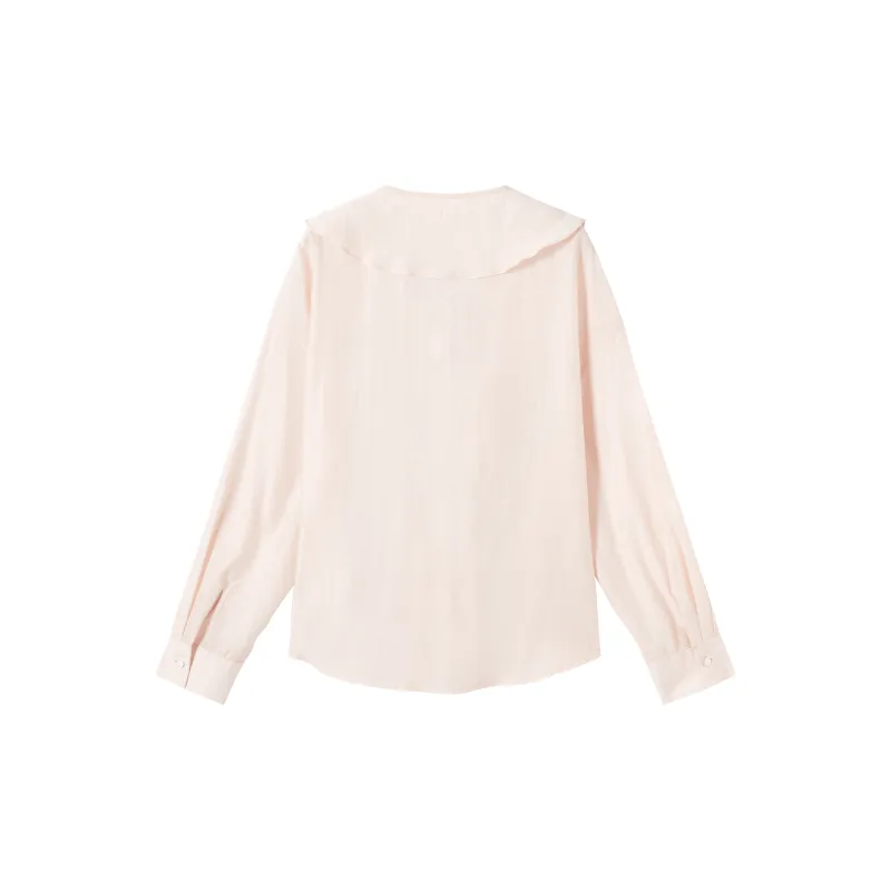 DIALOGUE Chiffon Shirts Women's-1