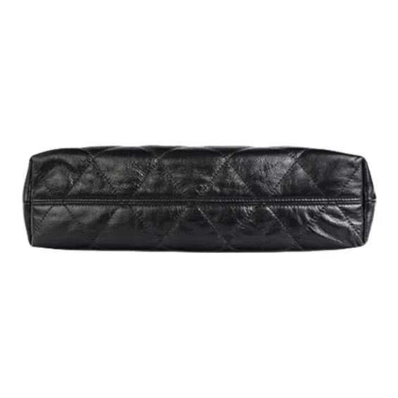BLAKE FLEETO Cow Leather Hobo Bag Crossbody Bag Shoulder Bag Regular Women's Black-5