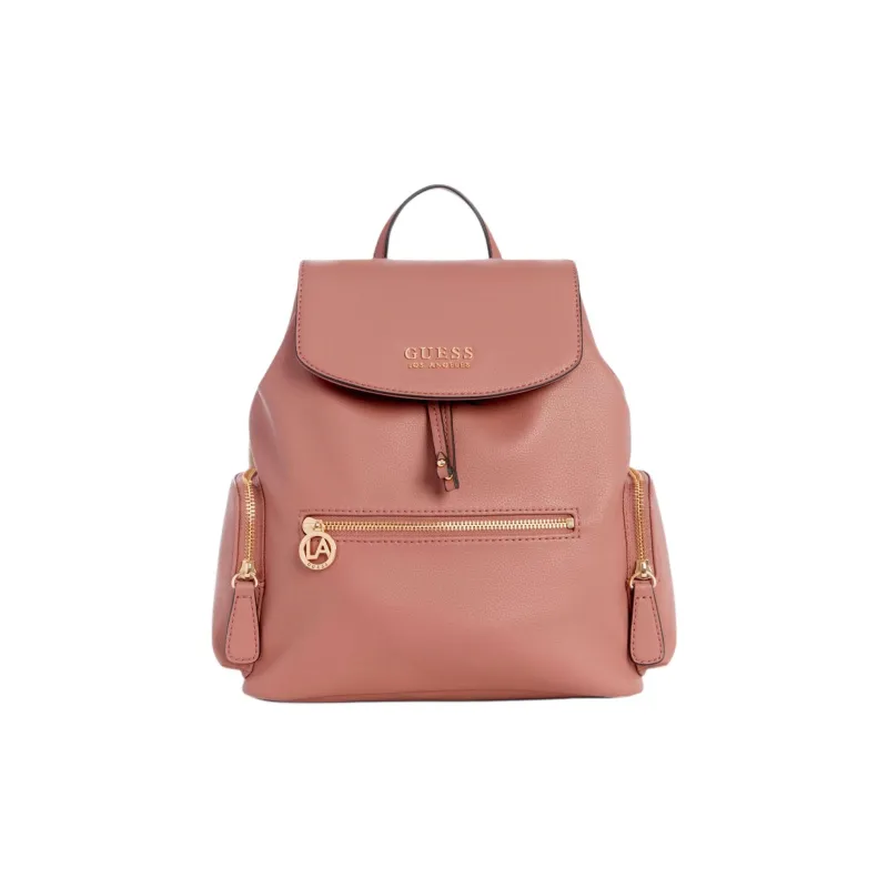 GUESS Artificial Leather Backpack Women's Pink-0