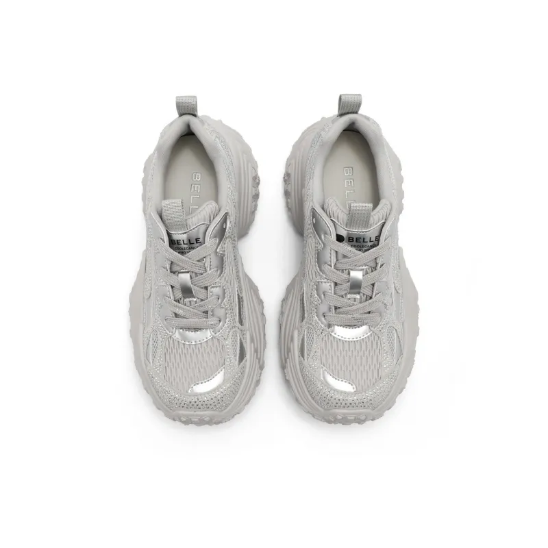 BELLE Anti-Slip And Wear-Resistant Lightweight Low-Top Chunky Sneakers Women's-7