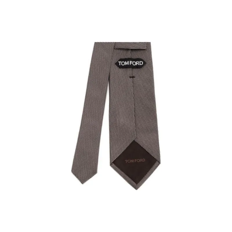 TOM FORD Polka Dot Patterned Tie-0