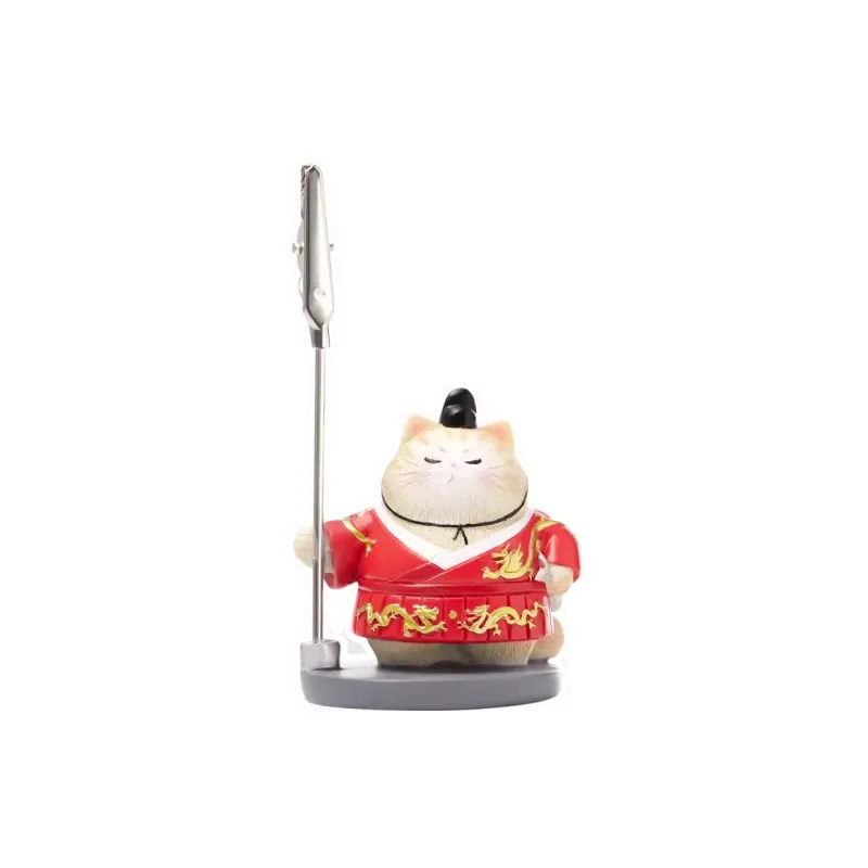 Gongtingbaobei Forbidden City Cat Guard Sticky Note Clip Chibi Figures 8.7cm-1
