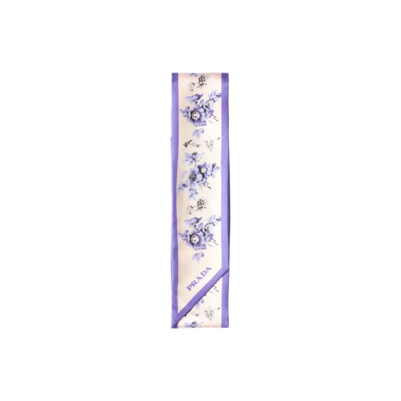 PRADA Floral-print Scarf-1