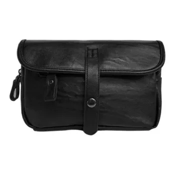 TTaG．baG PU Crossbody Bag Regular Men's Black/Plaid