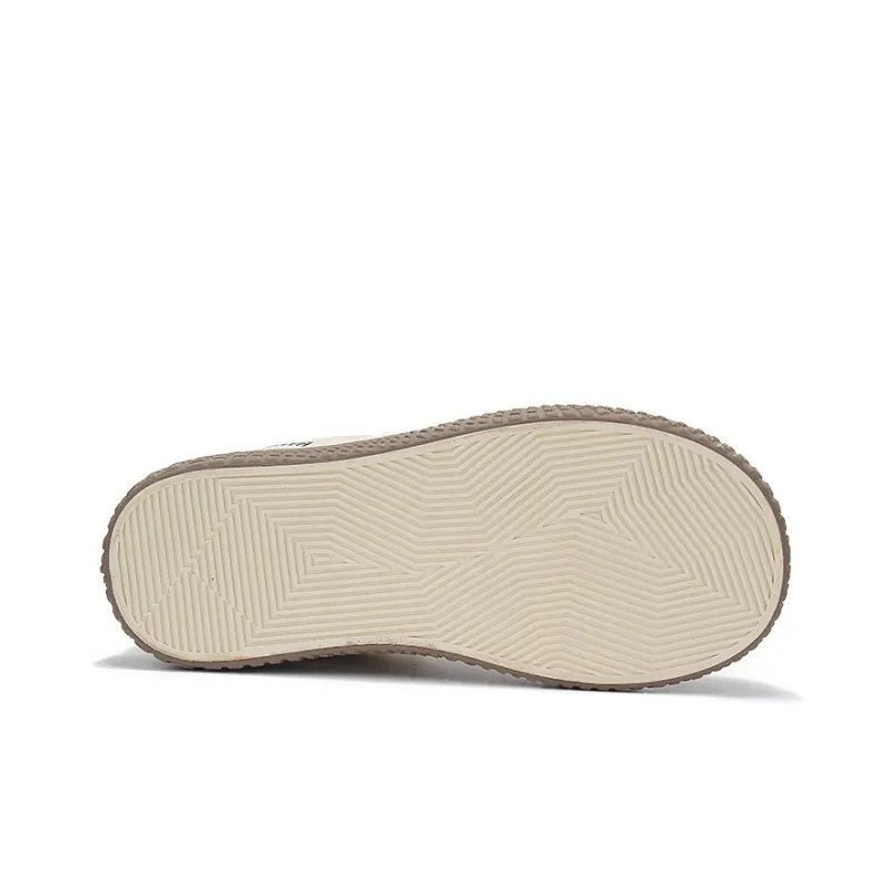 Binya Slip Resistant, Abrasion Resistant, Lightweight Low Top Skateboard Shoes Women's Beige-5