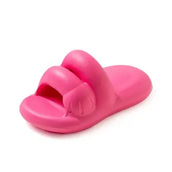 RUN MANNER Quiet, Slip Resistant, Odor Resistant Slide Slippers Women's