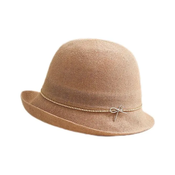 MINGYUANDAILI Rice Paper Blend Bucket Hats Women's-3