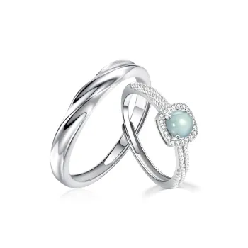 Emerald Dynasty Glutinous Jade Jadeite Rings Unisex