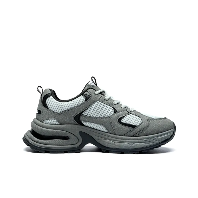 DEFINE CHOICE Height Increasing Abrasion Resistant Slip Resistant Low Top Chunky Sneakers Women's-1