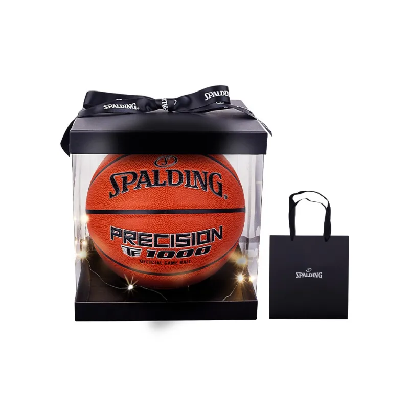 SPALDING TF Collection 77 907Y6 Microfiber Composite Basketball Brown TF 1000 Precision Size 6 Training-6