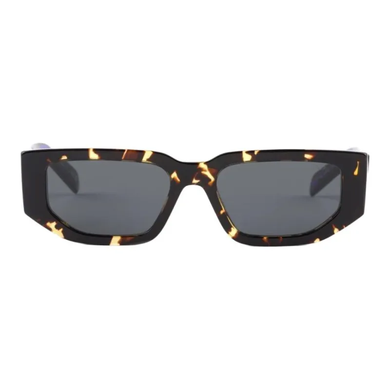 PRADA Tortoiseshell Gradient Rectangle frame Sunglasses-1