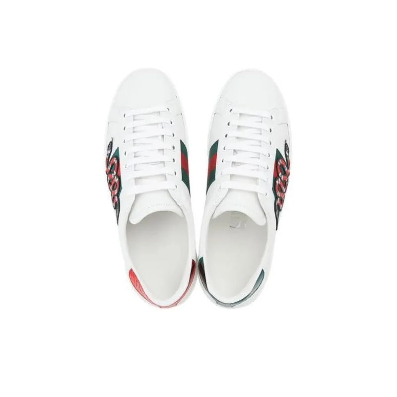 GUCCI Ace Embroidered 'Snake'-4