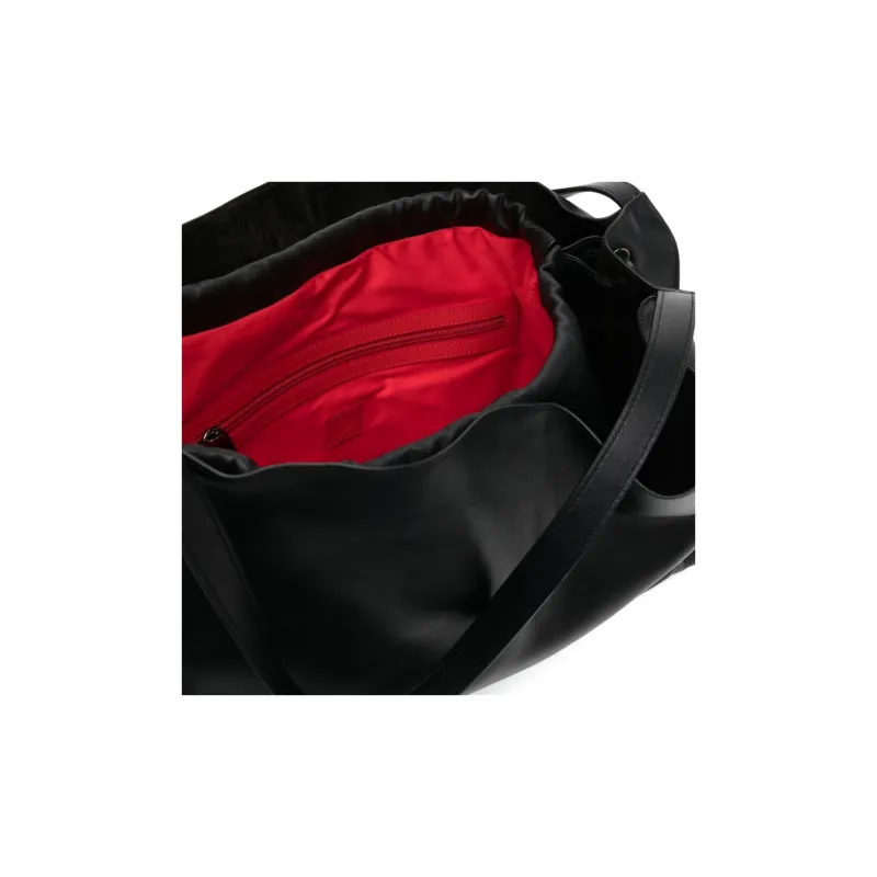 Christian Louboutin Logo Plaque Drawstring Shoulder Bag-2
