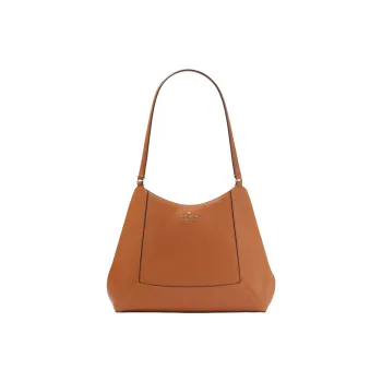 Kate Spade Eggstone Grain Leather Handbag Shoulder Bag Women's Gingerbread