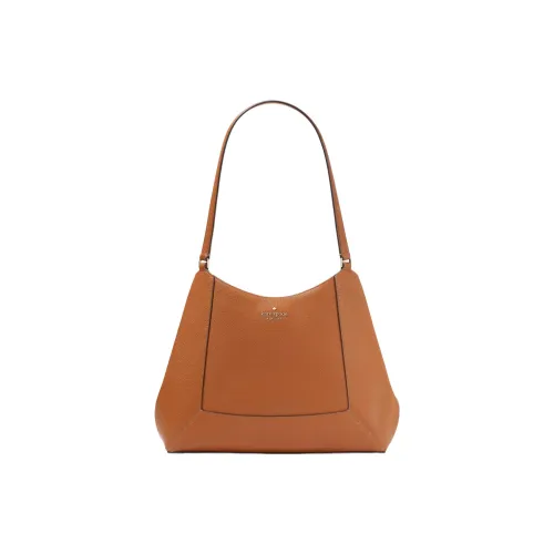 Kate Spade Eggstone Grain Leather Handbag Shoulder Bag Women's Gingerbread