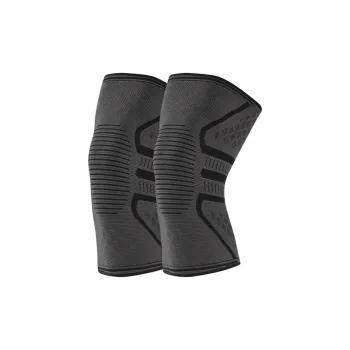 NAILEKESI Running Mountaineering Cycling Basketball Unisex Silicone Knee Pads