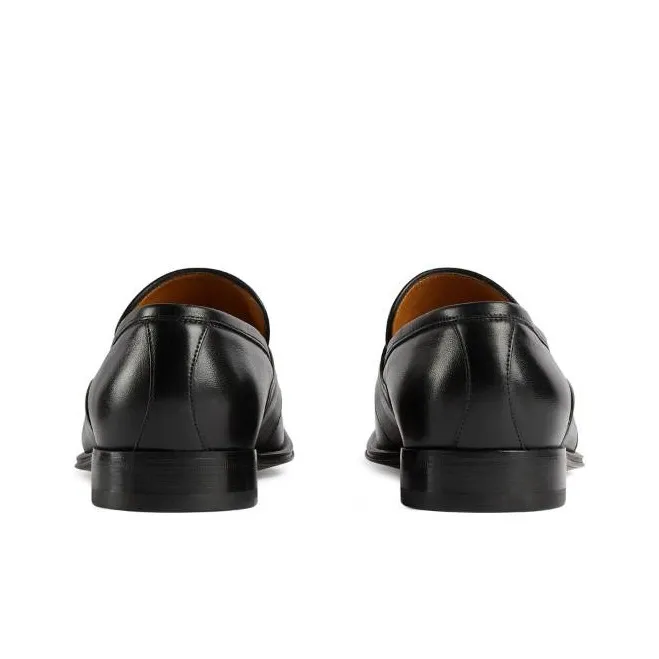 GUCCI Interlocking G-chain Loafers-4