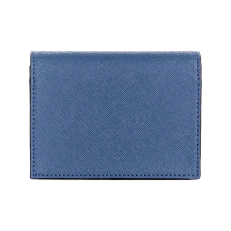 GUESS Artificial Leather Wallet Mini Women's Blue-1